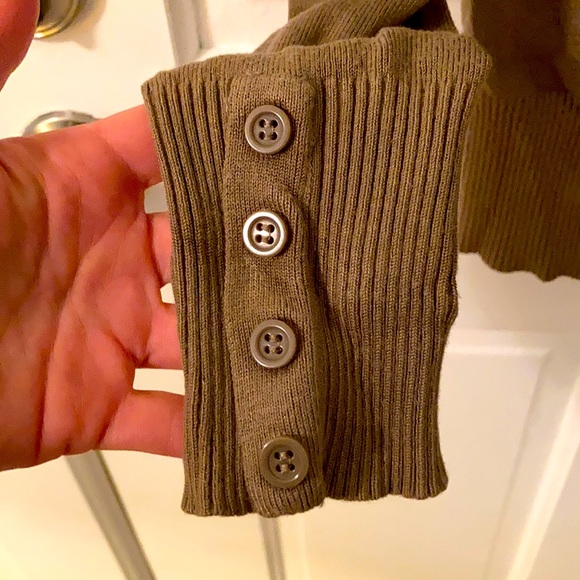 Fenn Wright Manson tan cardigan size medium - Picture 2 of 3